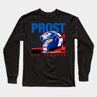 Alain Prost Legend Retro Long Sleeve T-Shirt